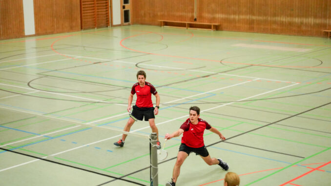 Florian Maibach und Dominik Demtröder im Herrendoppel