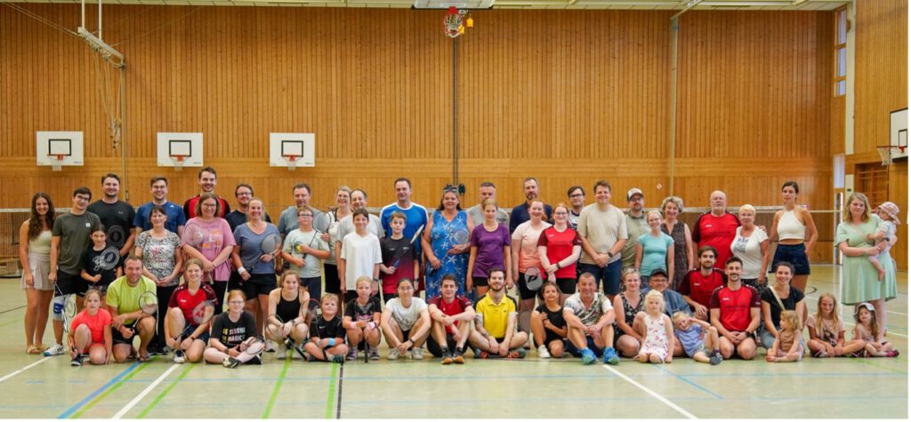 Teilnehmer des Familienturniers 2025