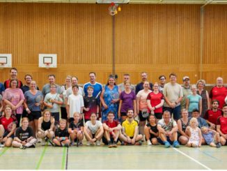 Teilnehmer des Familienturniers 2025