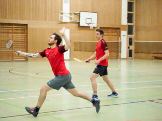 Fabio Schlindwein und Florian Maibach im 2. Herreneinzel
