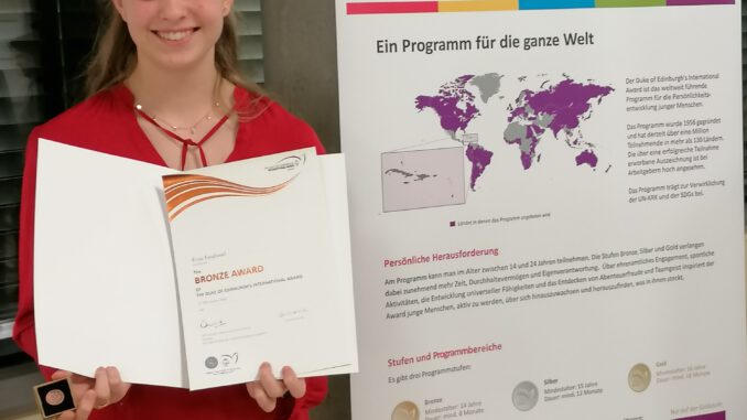 Fenja Fanghänel - Duke Award im Badminton